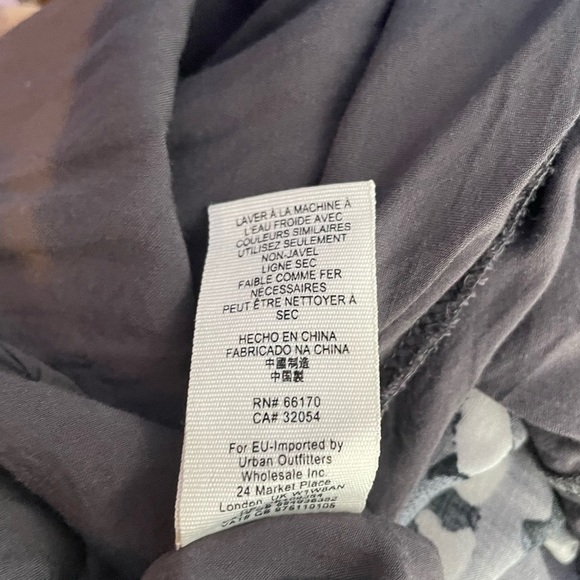 Free People First Kiss Maxi Dress in Shark Combo Size Small - Picture 9 of 10